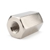 Entretoise hexagonale filetée femelle/femelle acier nickelé M2,5 - 5 mm sur plats
