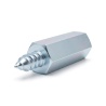 Entretoise hexagonale filetée autotaraudeuse acier zingué M3 / ST2,9 - 5,5 mm sur plats
