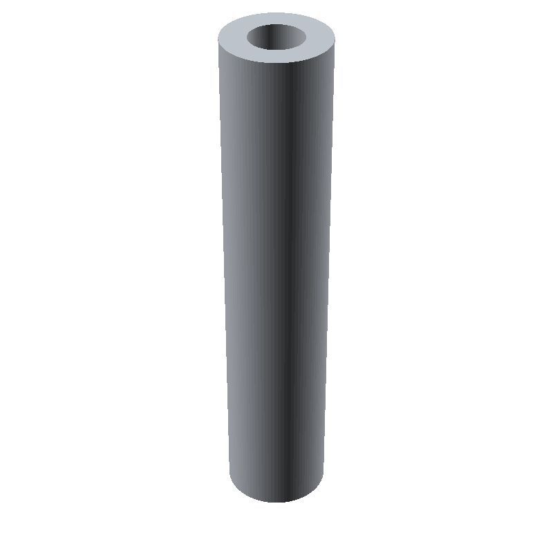 Entretoise ronde filetée femelle/femelle acier zingué M3 - Ø5 mm