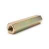 Entretoise hexagonale filetée femelle/femelle acier zingué jaune au plomb M5 - 8 mm sur plats