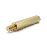 Entretoise hexagonale filetée mâle/femelle acier zingué jaune au plomb M8 - 13 mm sur plats