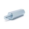 Entretoise hexagonale filetée mâle/femelle acier zingué M4 - 8 mm sur plats