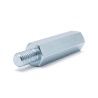 Entretoise hexagonale filetée mâle/femelle acier zingué bleu au plomb M6 - 10 mm sur plats