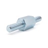 Entretoise hexagonale filetée mâle/mâle acier zingué bleu M3 - 5,5 mm sur plats