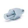 Entretoise hexagonale filetée mâle/mâle acier zingué M4 - 7 mm sur plats