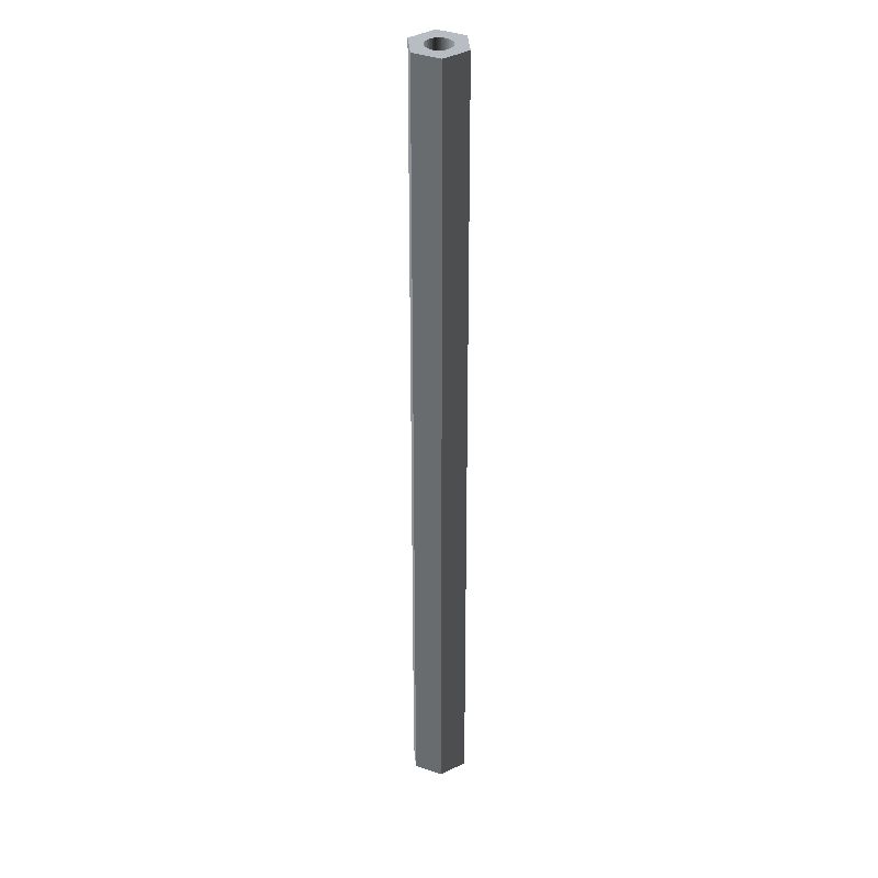 Entretoise hexagonale filetée femelle/femelle acier inoxydable M3 - 5 mm sur plats