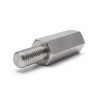 Entretoise hexagonale filetée mâle/femelle acier inoxydable M5 - 8 mm sur plats