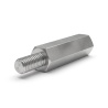 Entretoise hexagonale filetée mâle/femelle acier inoxydable M6 - 10 mm sur plats
