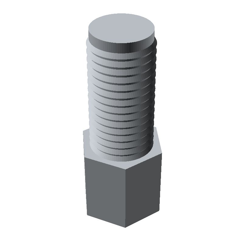 Entretoise hexagonale filetée mâle/femelle acier inoxydable UNC4-40 - 4,75 mm sur plats