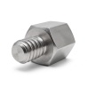 Entretoise hexagonale filetée mâle/femelle acier inoxydable UNC4-40 - 5 mm sur plats