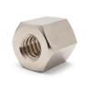 Entretoise hexagonale filetée femelle/femelle laiton zingué bleu UNC6-32 - 6,4 mm sur plats