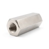 Entretoise hexagonale filetée femelle/femelle laiton nickelé au plomb UNC4-40 - 5 mm sur plats