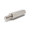 Entretoise hexagonale filetée mâle/femelle laiton nickelé au plomb M3 - 5 mm sur plats