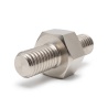 Entretoise hexagonale filetée mâle/mâle laiton nickelé au plomb M3 - 5,5 mm sur plats