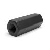 Entretoise hexagonale filetée femelle/femelle plastique polyamide PA6 renforcé fibre de verre M3 - 5,5 mm sur plats