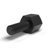 Entretoise hexagonale filetée mâle/femelle plastique polyamide PA6.6 UL94-V2 UNC4-40 - 5,5 mm sur plats