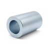 Entretoise lisse acier zingué Ø6,4x10mm pour vis M6