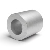 Entretoise lisse aluminium Ø8x14mm pour vis M8