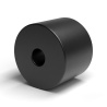 Entretoise lisse plastique polyamide PA6 renforcé fibre de verre Ø1x4mm pour vis M1