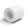 Entretoise lisse plastique polyamide PA6 blanc Ø2,2x3,8mm pour vis M2