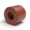Entretoise lisse plastique polyamide PA6.6 renforcé fibre de verre brun Ø2,2x5mm pour vis M2