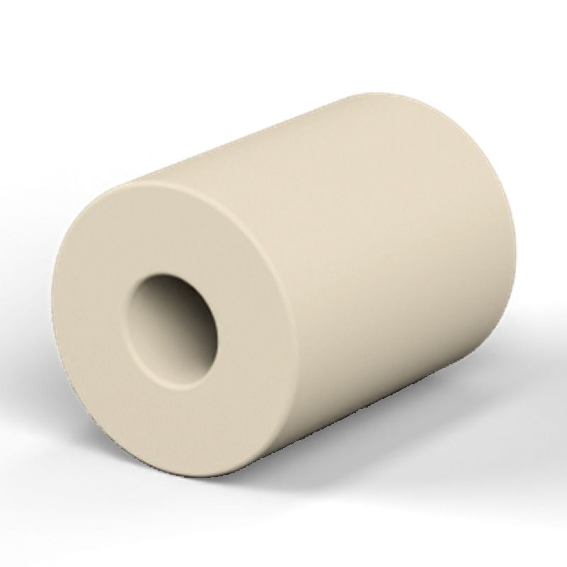 Entretoise lisse plastique polystyrène Ø2,2x6mm pour vis M1,6