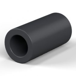 Entretoise lisse plastique polyacétal POM Ø3,1x5mm pour vis M2,5