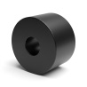 Entretoise lisse plastique polyamide PA6 renforcé fibre de verre Ø3,2x10mm pour vis M3