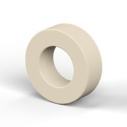 Entretoise lisse plastique polystyrène Ø3,2x6mm pour vis M3