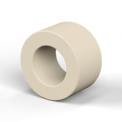Entretoise lisse plastique Noryl Ø3,4x6mm pour vis M3
