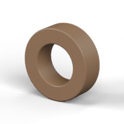 Entretoise lisse plastique polyamide renforcé Ø3,4x6mm pour vis M3