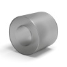 Entretoise lisse plastique polycarbonate gris Ø3,6x7mm pour vis M3,5