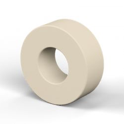 Entretoise lisse plastique polyamide PA6.6 Ø3,6x8mm pour vis M3