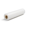 Entretoise isolante ronde filetée femelle/femelle plastique PA6.6 insert laiton M3 - Ø6,5 mm