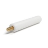 Entretoise isolante ronde filetée mâle/femelle plastique PA6.6 insert laiton M5 - Ø12,7 mm