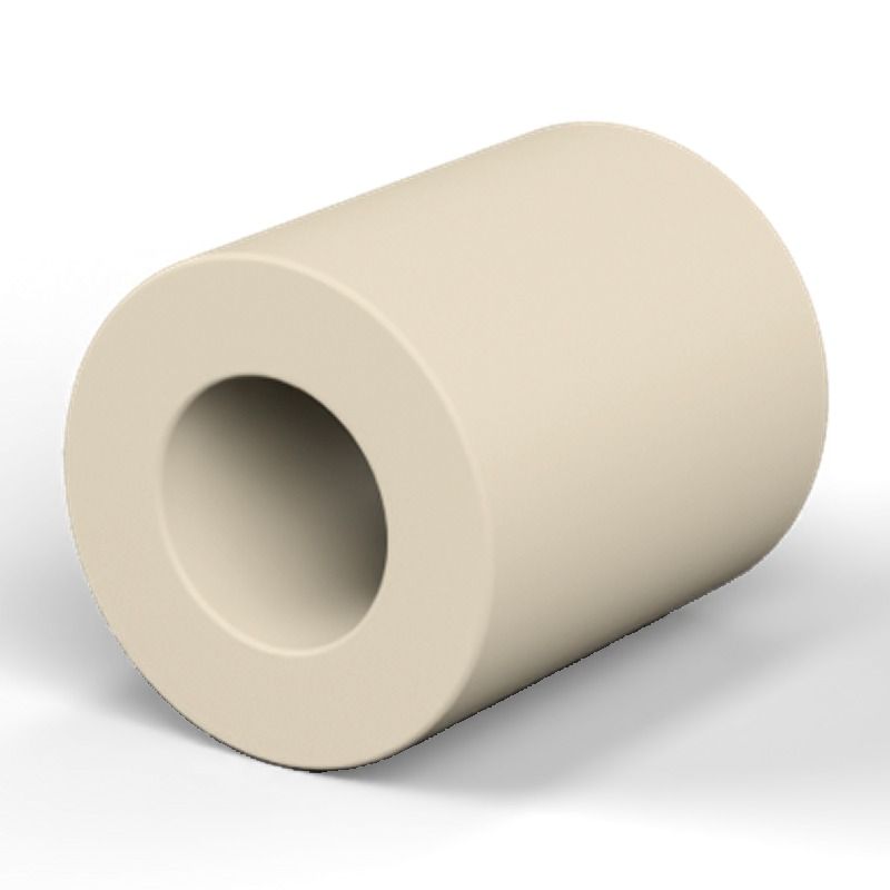 Entretoise lisse plastique Noryl Ø4,2x8mm pour vis M4