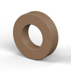 Entretoise lisse plastique polyamide renforcé Ø4,2x8mm pour vis M4