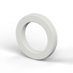 Entretoise lisse plastique polyamide PA6 Ø4,3x6,4mm pour vis M4