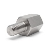 Entretoise hexagonale filetée mâle/femelle acier inoxydable UNC4-40 / M3 - 5,5 mm sur plats