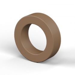 Entretoise lisse plastique polyamide renforcé Ø4,5x7mm pour vis M4
