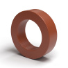 Entretoise lisse plastique polyamide PA6.6 renforcé fibre de verre brun Ø4,5x7mm pour vis M4
