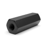 Entretoise hexagonale filetée femelle/femelle plastique polyamide PA6 renforcé fibre de verre M5 / M4 - 10 mm sur plats