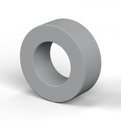 Entretoise lisse plastique polycarbonate Ø4,5x8mm pour vis M4