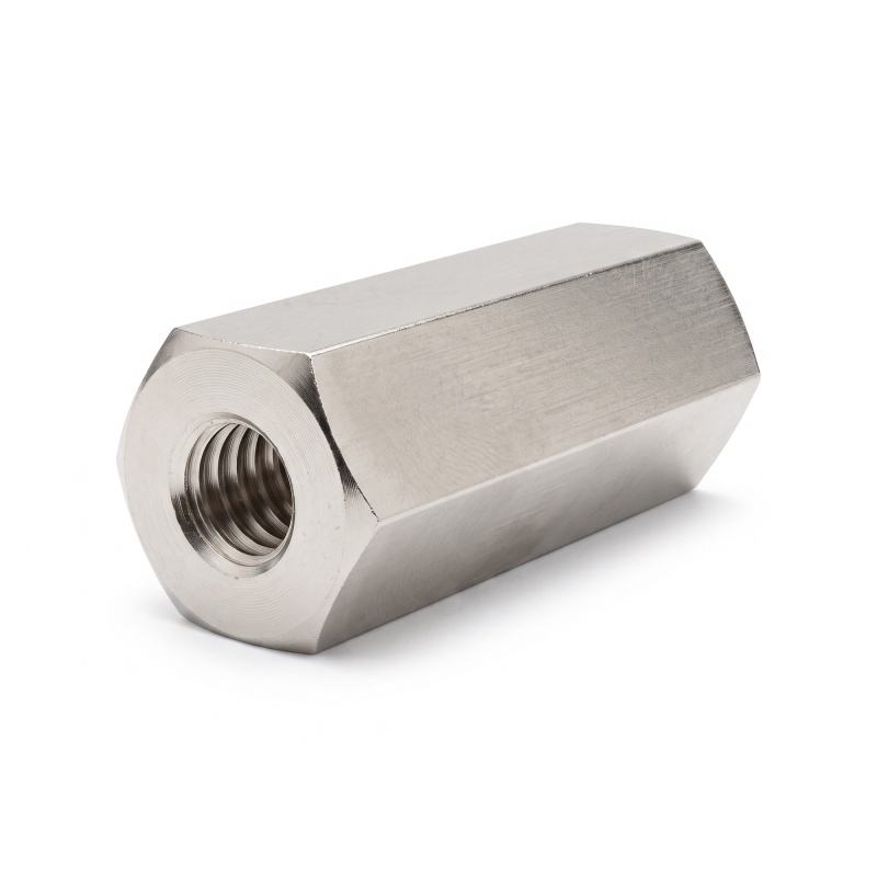Entretoise hexagonale filetée femelle/femelle laiton nickelé sans plomb M2,5 - 5 mm sur plats