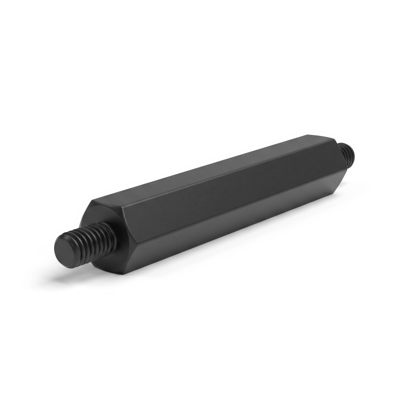 Entretoise hexagonale filetée mâle/mâle plastique polyamide PA6.6 UL94-HB M4 - 8 mm sur plats
