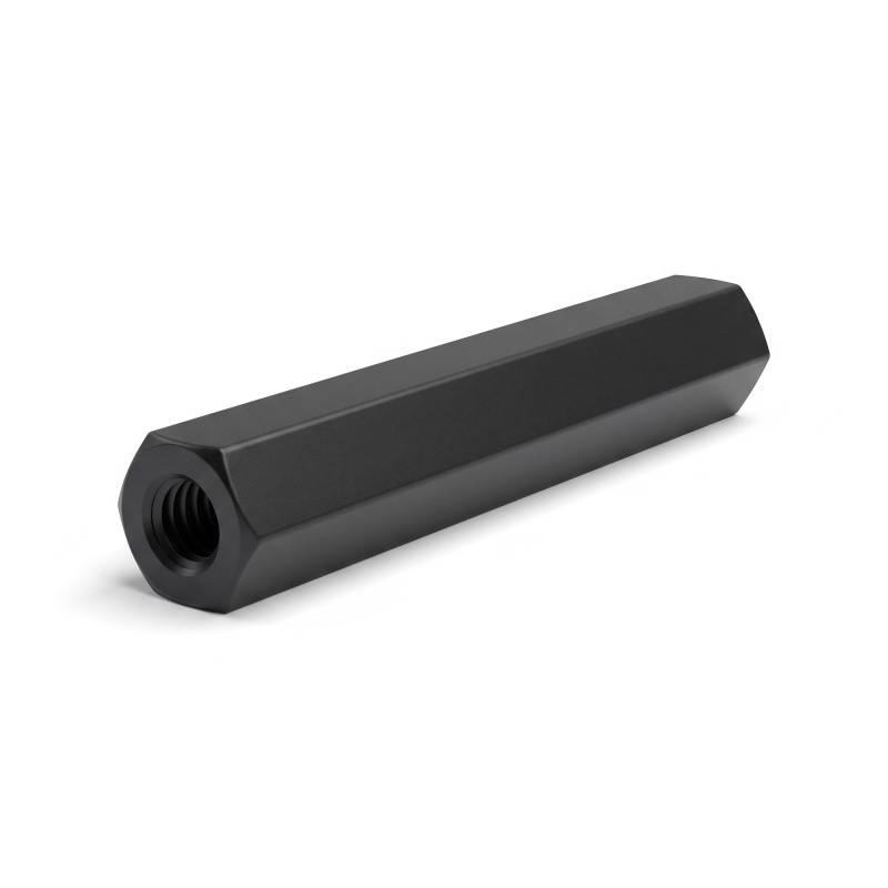 Entretoise hexagonale filetée femelle/femelle plastique polyamide PA6 renforcé fibre de verre UL94-HB M4 - 7 mm sur plats