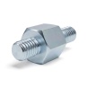 Entretoise hexagonale filetée mâle/mâle acier zingué M3 - 5,5 mm sur plats, tiges 3,6 et 6 mm
