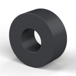 Entretoise lisse plastique polyamide renforcé Ø5,2x12mm pour vis M5