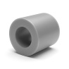 Entretoise lisse plastique polycarbonate gris Ø5,5x10mm pour vis M5
