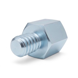 Entretoise hexagonale filetée mâle/femelle acier zingué sans plomb UNC4-40 - 5 mm sur plats